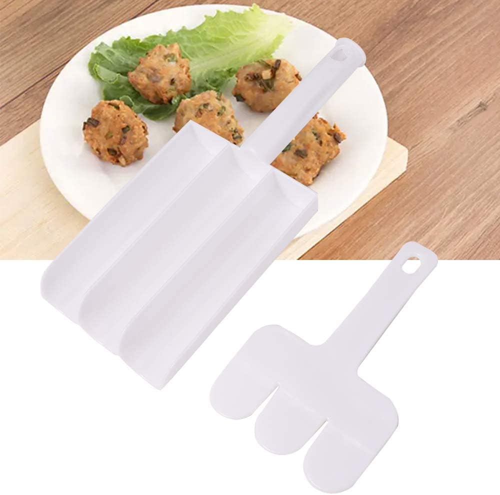 Small Multifunction Fritters Maker - Creative Fritters Scoop Multi-Function Ball Maker | Portable Maker for Making Cake Balls, Ice Cream Spoon, Doughnut, Hand Cutting Scoop(2pc Set) Small Multifunction Fritters Maker - Creative Fritters Scoop Multi-Function Ball Maker | Portable Maker for Making Cake Balls, Ice Cream Spoon, Doughnut, Hand Cutting Scoop(2pc Set)